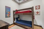 This bunk room is great for kids